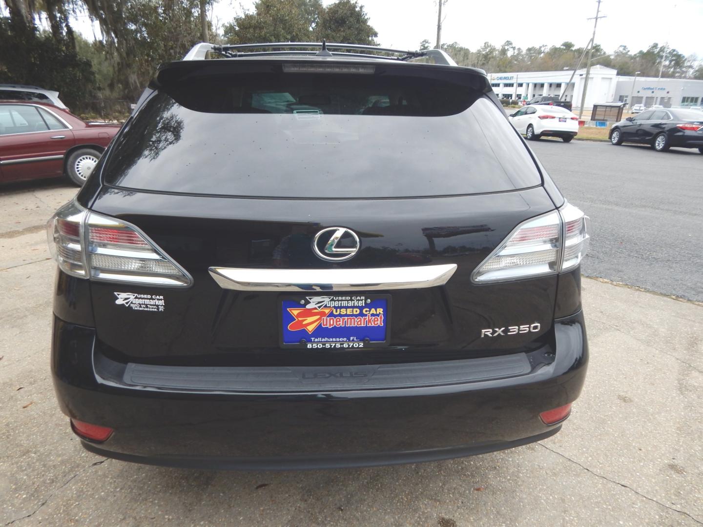 2012 Black /Tan Leather Lexus RX 350 (2T2ZK1BA8CC) with an 3.5L V6 engine, Automatic transmission, located at 3120 W Tennessee St, Tallahassee, FL, 32304-1002, (850) 575-6702, 30.458841, -84.349648 - Used Car Supermarket is proud to present you with this loaded immaculate 2012 Lexus RX350 with leather, Navigation and sunroof. Used Car Supermarket prides itself in offering you the finest pre-owned vehicle in Tallahassee. Used Car Supermarket has been locally family owned and operated for over 48 - Photo#3